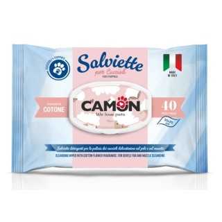 Camon Salviette Detergenti Cotton Per Cuccioli 40 Pz.