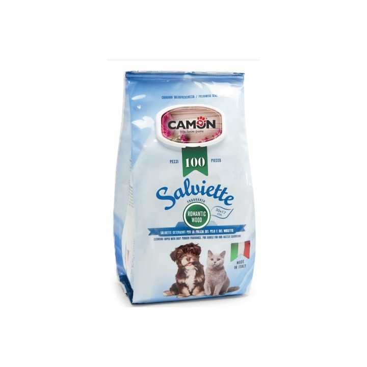 Camon Salviette Detergenti Romantic Wood 100 Pz.