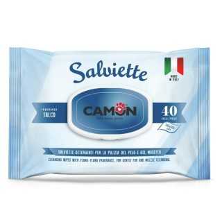 Camon Salviette Detergenti Talco 40 Pz.