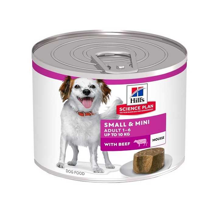 Hill'S Science Plan Adult Small & Mini Mousse Manzo 200 Gr.