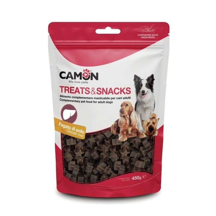 Camon Treats & Snack Liver Star 450 Gr.