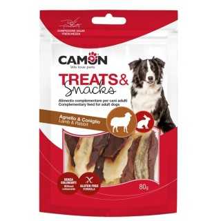 Camon Treats & Snack Orecchie Coniglio Con Agnello 80 Gr.