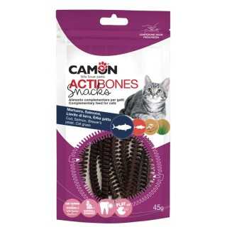 Camon Treats & Snacks Actibones Merluzzo & Salmone 45 Gr.