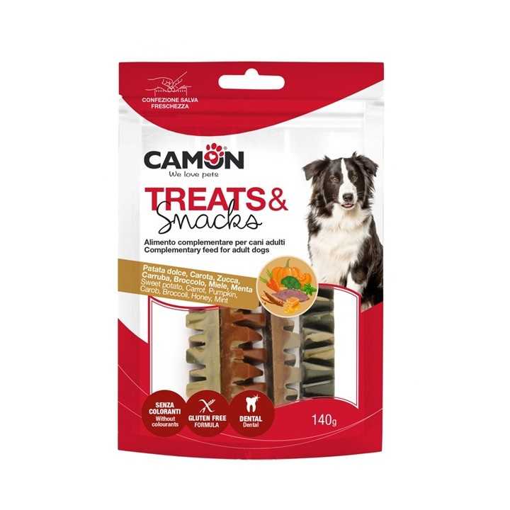 Camon Treats & Snacks Barrette Patate Dolci 140 Gr.