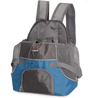 Camon Zainetto Frontale Pet Pocket (28 X 22 X 26/38 Cm.) Blu