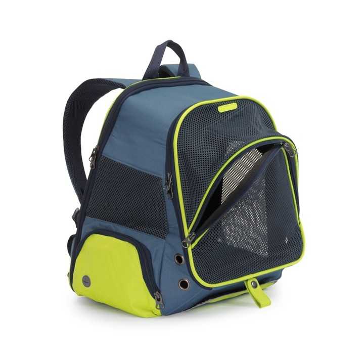 Camon Zainetto Trasportino Bicolore (34 X 22 X 42 Cm.) Blu/Giallo