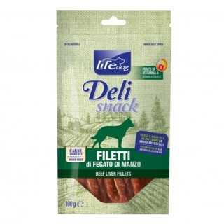 Life Dog Deli Snack Filetto Essiccato Di Fegato 100 Gr.