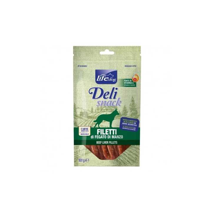 Life Dog Deli Snack Filetto Essiccato Di Fegato 100 Gr.