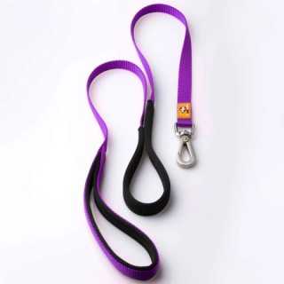 Canny Guinzaglio In Nylon 120 Cm. / 25 Mm. Viola