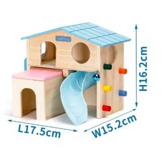 Casetta Multifunzione Per Criceti (17,5 X 15,2 X 16,2 Cm.)