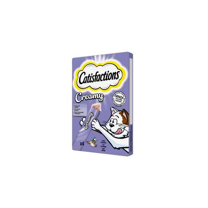 Catisfaction Creamy Anatra 4 X 10 Gr.