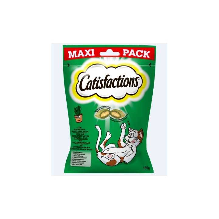 Catisfaction Snack Erba Gatta Maxi Pack 180 Gr.