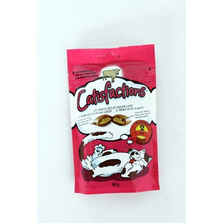 Catisfaction Snack Manzo 60 Gr.