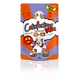 Catisfaction Snack Mix Pollo & Anatra 60 Gr.