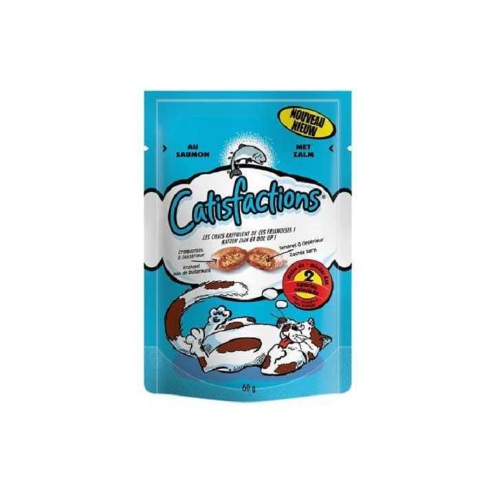 Catisfaction Snack Salmone 60 Gr