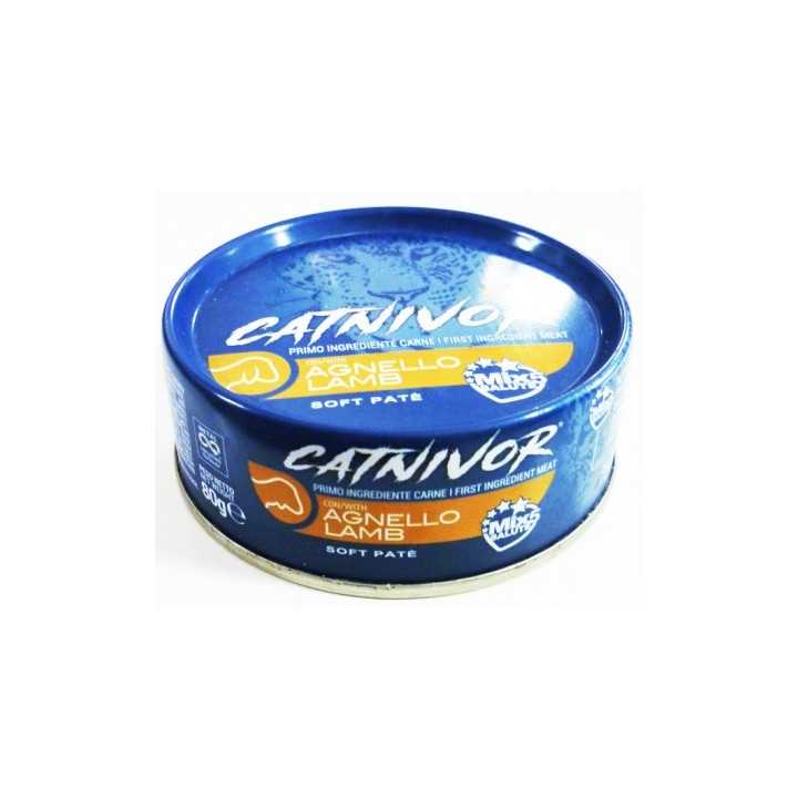Catnivor Soft Pate' Agnello 80 Gr.