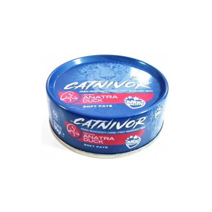 Catnivor Soft Pate' Anatra 80 Gr.