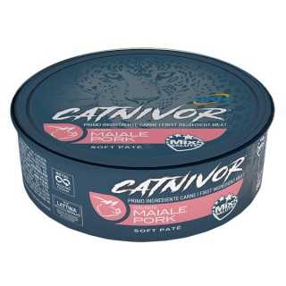 Catnivor Soft Pate' Maiale 80 Gr.