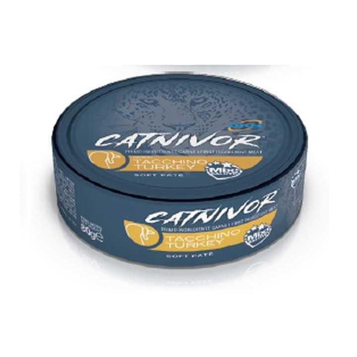 Catnivor Soft Pate' Tacchino 80 Gr.