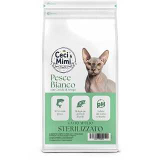 Ceci & Mimi Cat - Adult Sterilized Pesce Bianco & Caviale Di Aringa 5 Kg.