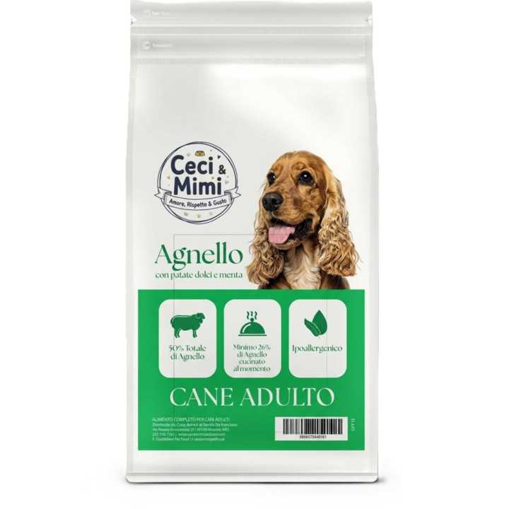 Ceci & Mimi Dog - Grain Free Adult Agnello, Patate Dolci & Menta 2 Kg.