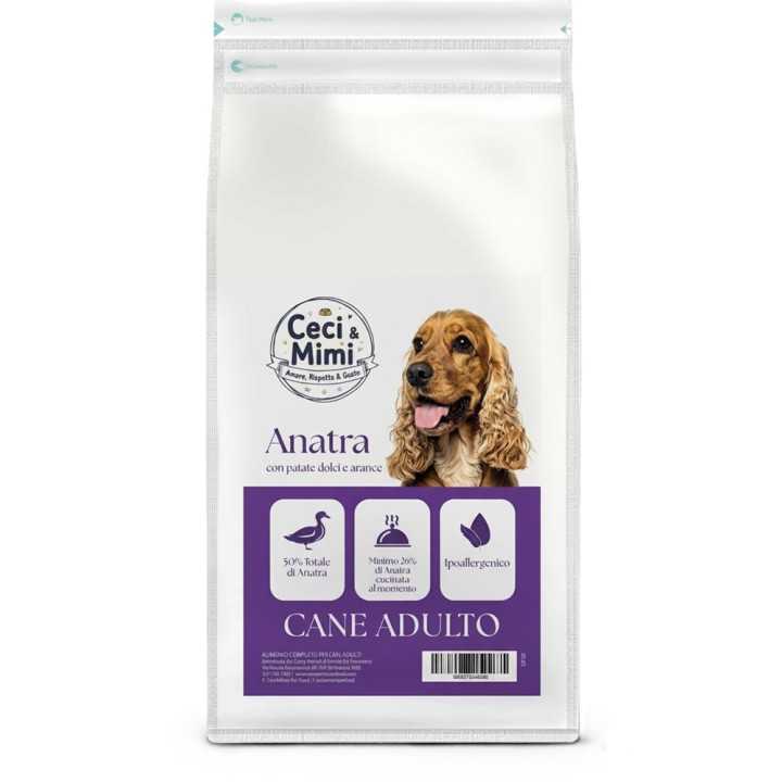 Ceci & Mimi Dog - Grain Free Adult Anatra, Patate Dolci & Arance 6 Kg.