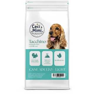 Ceci & Mimi Dog - Grain Free Adult Light Tacchino, Patate Dolci & Mirtilli Rossi 6 Kg.