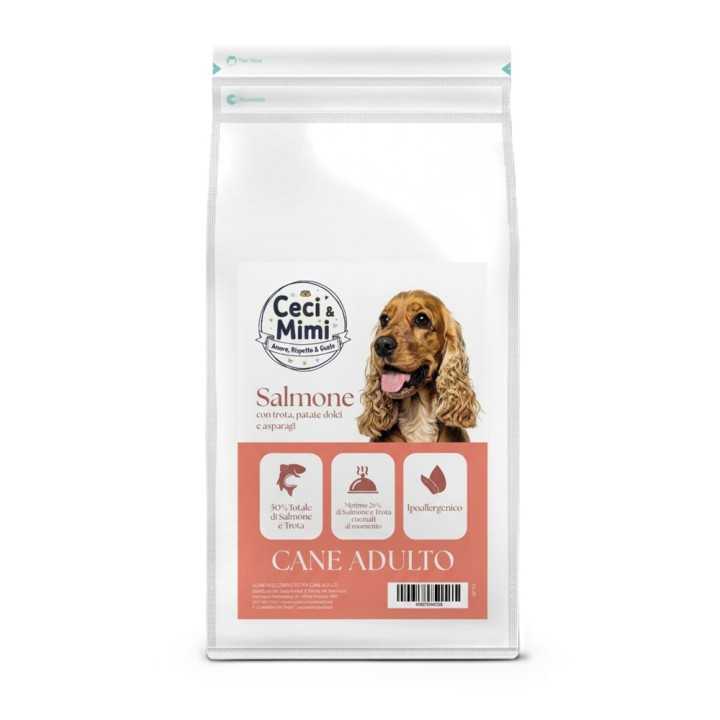 Ceci & Mimi Dog - Grain Free Adult Salmone, Trota, Patate Dolci & Asparagi 12 Kg.