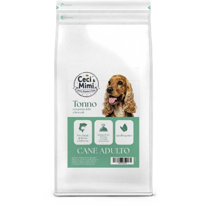Ceci & Mimi Dog - Grain Free Adult Tonno, Patate Dolci & Broccoli 12 Kg.