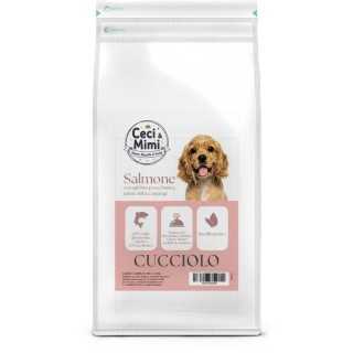 Ceci & Mimi Dog - Grain Free Puppy Salmone, Eglefino, Pesce Bianco, Patate Dolci & Asparagi 6 Kg.
