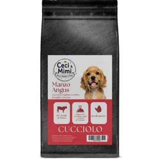 Ceci & Mimi Dog - Puppy Manzo Angus, Carote, Fagiolini & Cavolfiori 2 Kg.