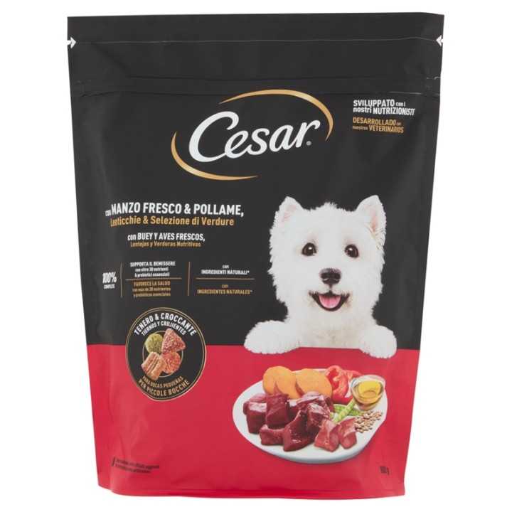 Cesar Adult Manzo, Pollame & Verdure 1,4 Kg.