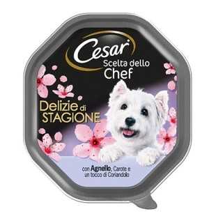 Cesar Delizie Di Stagione Agnello, Carote & Tocco Di Coriandolo 150 Gr.