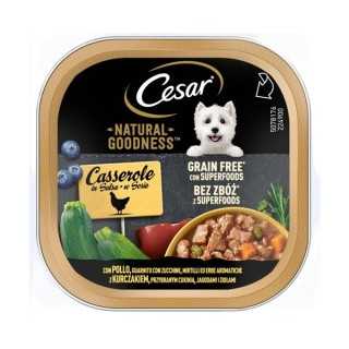 Cesar Natural Goodness Pollo, Zucchine & Mirtilli 100 Gr.