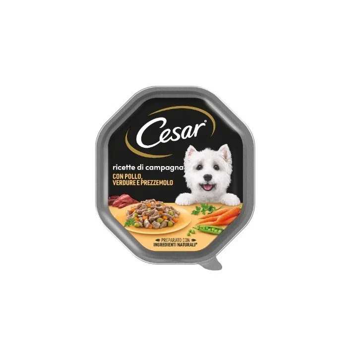 Cesar Ricette Di Campagna Pollo, Verdure & Prezzemolo 150 Gr.