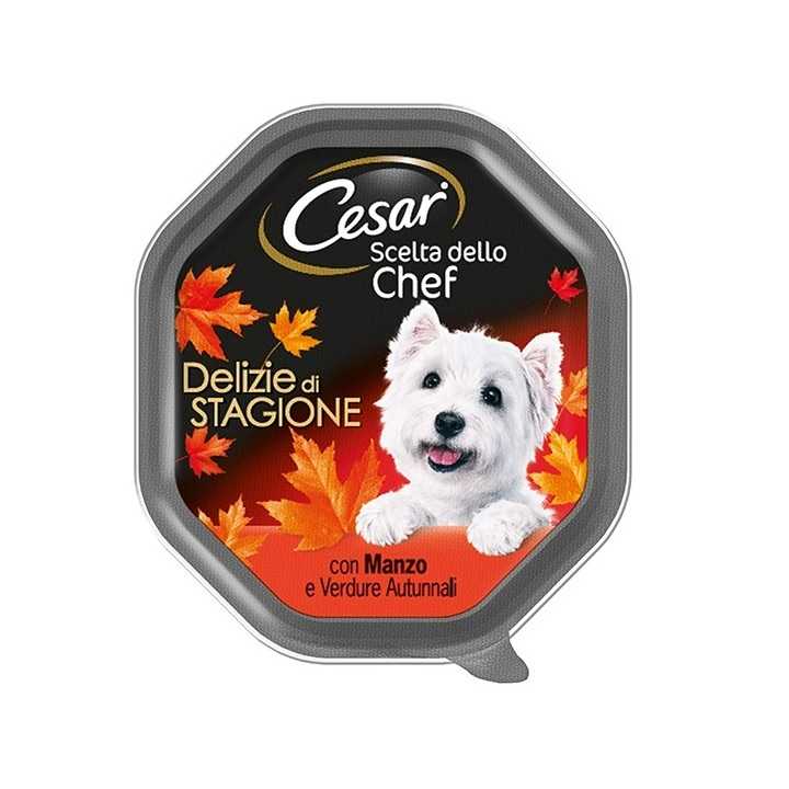 Cesar Scelta Dello Chef Delizie Di Stagione Con Manzo & Verdure Autunnali 150 Gr.