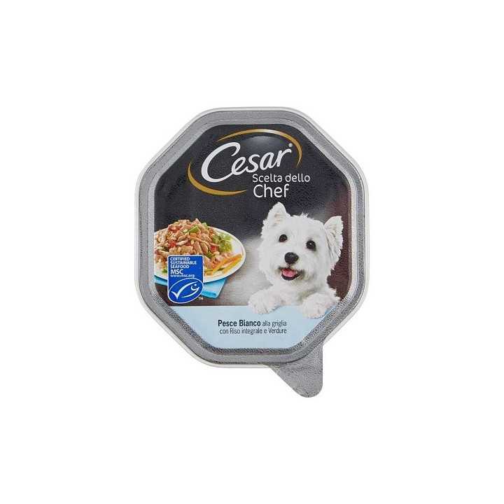 Cesar Scelta Dello Chef Pesce Bianco, Verdure & Riso Integrale 150 Gr.