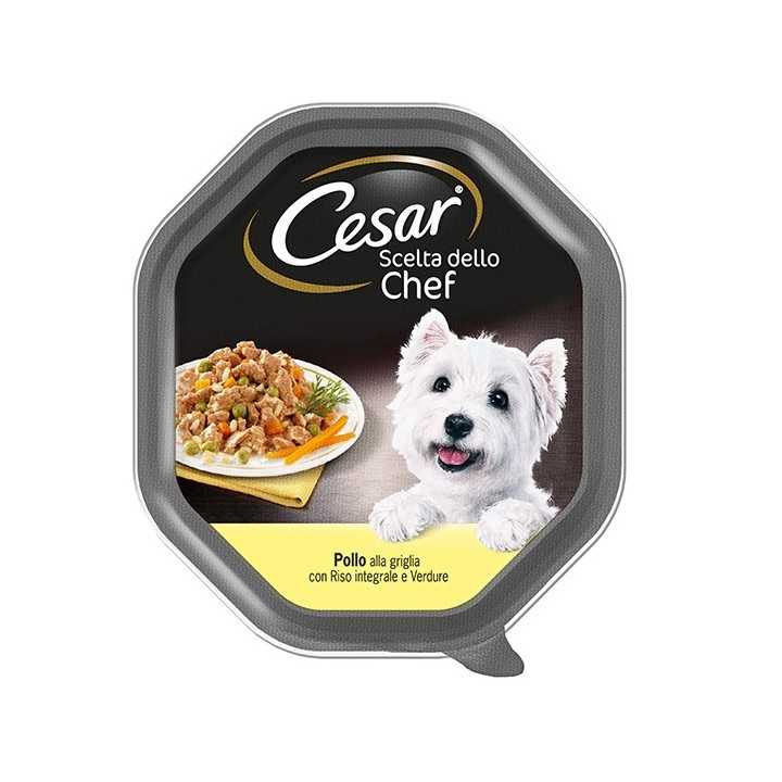 Cesar Scelta Dello Chef Pollo, Verdure & Riso Integrale 150 Gr.