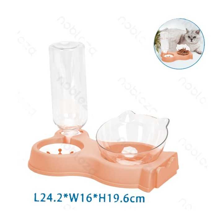 Ciotola Acqua & Cibo (24,2 X 16 X 19,6 Cm.)