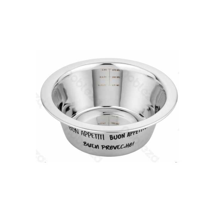 Ciotola In Acciaio Inox Diam. 1,6 Lt.