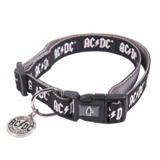 Collare Per Cani Mod. Acdc Tg. M/L
