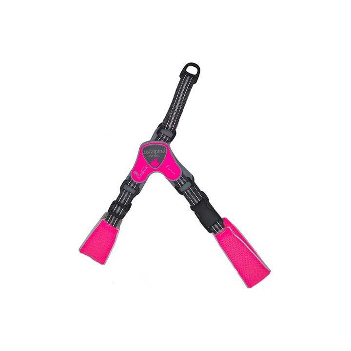 Coralpina Pettorina Fiames Tg.10 (76-90 Cm.) Rosa Fluo