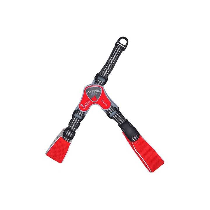 Coralpina Pettorina Fiames Tg.11 (90-100 Cm.) Rossa