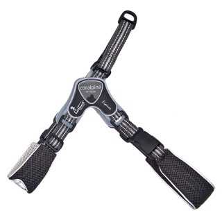 Coralpina Pettorina Fiames Tg.8 (60-70 Cm.) Nera