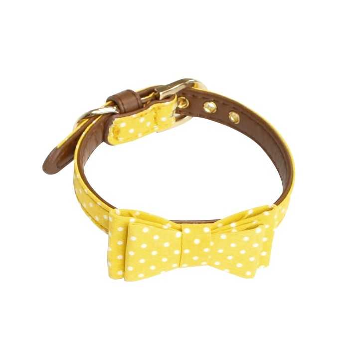 Croci Collare Pop Andy Yellow 1,5 X 35 Cm.