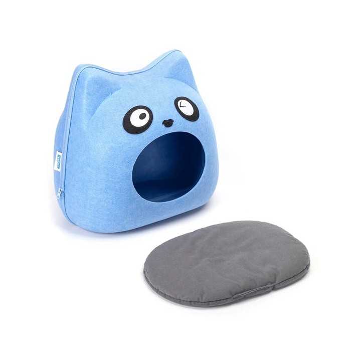 Cuccia Per Gatti (45 X 32 X 41 Cm.) Blu