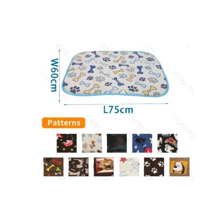 Cuscino In Spugna A Stampa Fantasia (75 X 60 Cm.)