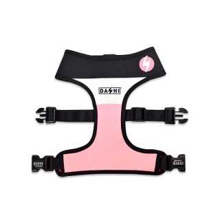 Dashi Pettorina Stripes3 Neo Mesh Pink & Black Tg. Xsmall