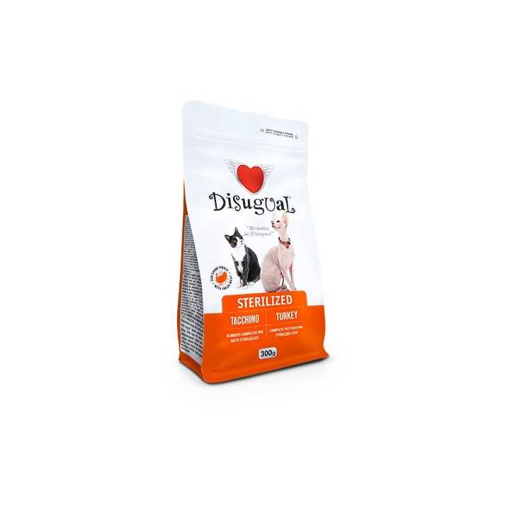Disugual Cat Sterilized Tacchino 300 Gr.