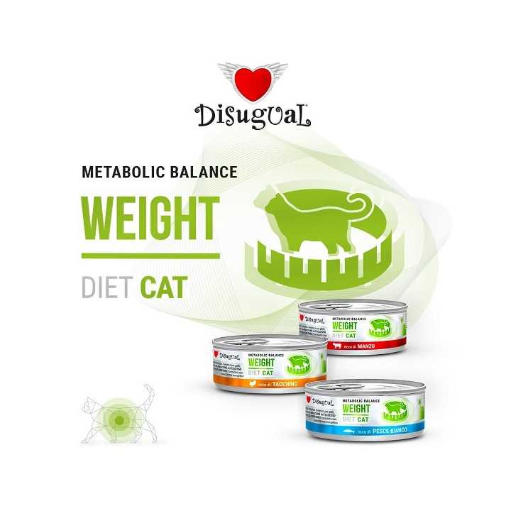 Disugual Diet Cat Weight Sogliola 85 Gr.